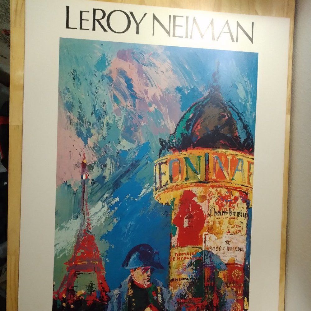 Vintage LeRoy Neiman Art Expo New York 1979 Print Lithograph